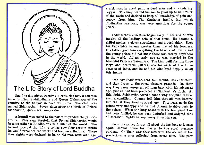 gautam buddha story in english pdf